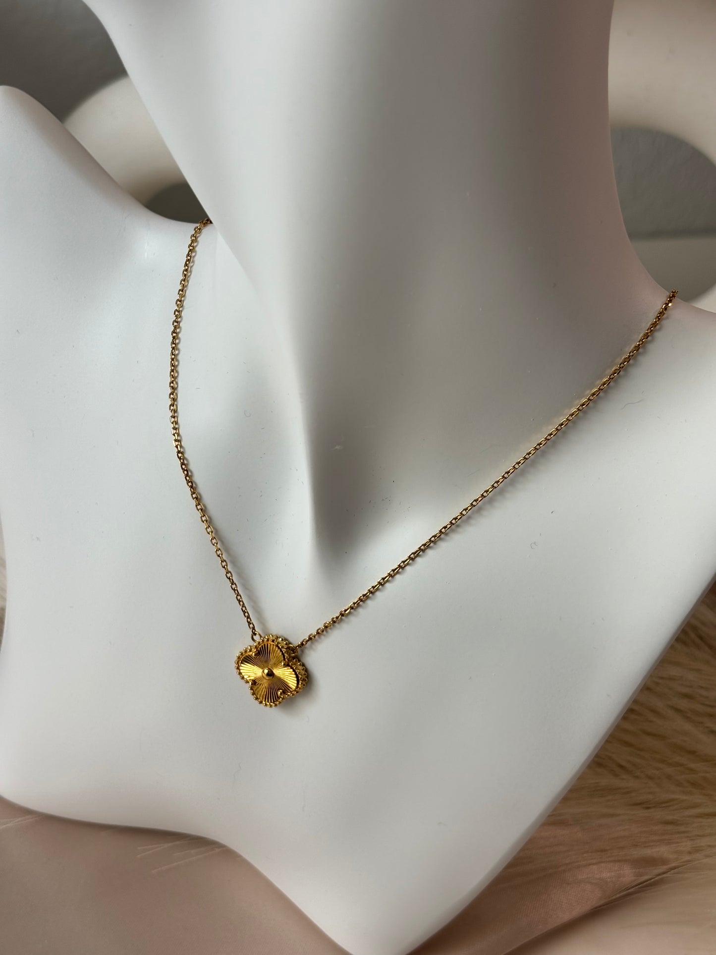 Gold Flower Necklace